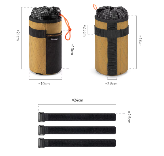 Portaborraccia da Manubrio Qunature – Feedbag Tecnico per Bikepacking