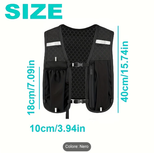 Gilet da Running e Ciclismo Ultraleggero