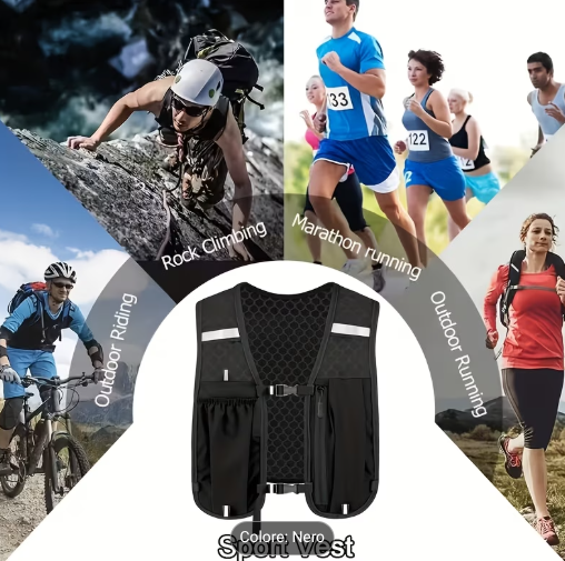 Gilet da Running e Ciclismo Ultraleggero